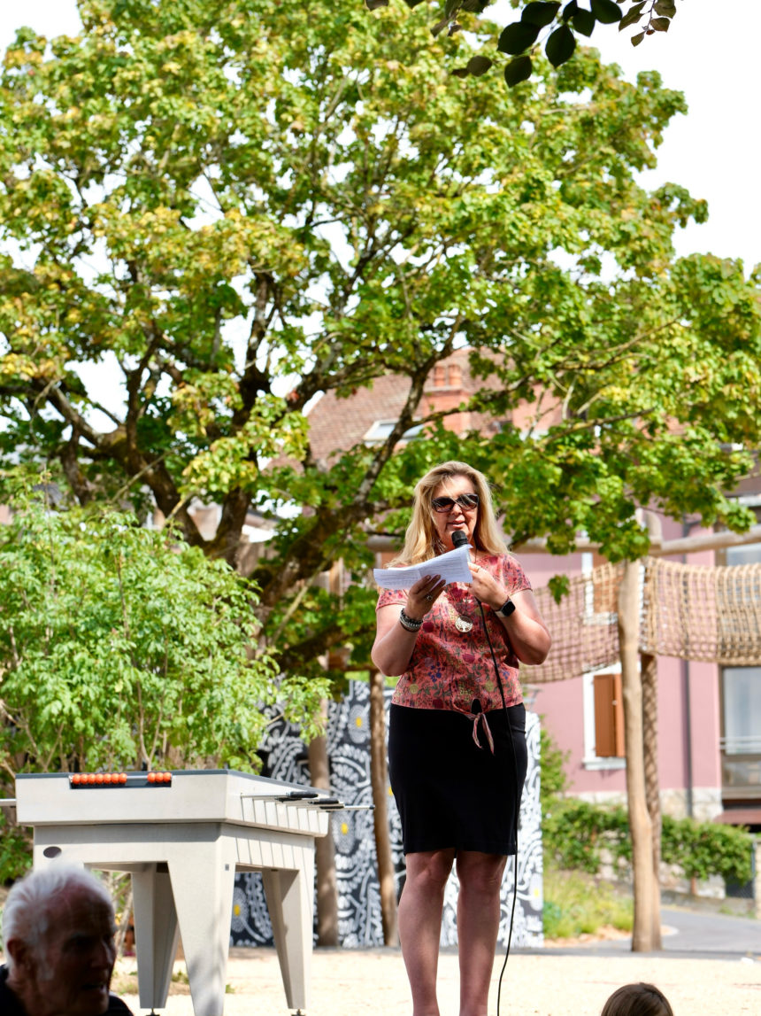 Inauguration du Parc du Centre